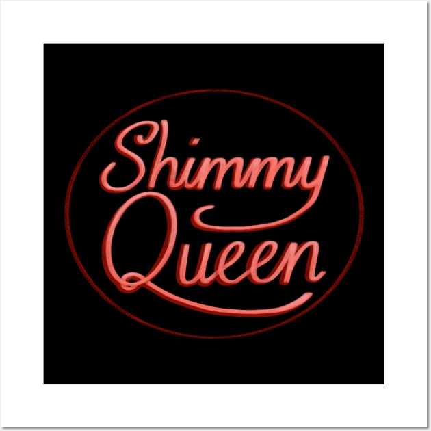 Shimmy Queen Wall Art by Hip Scarves and Bangles